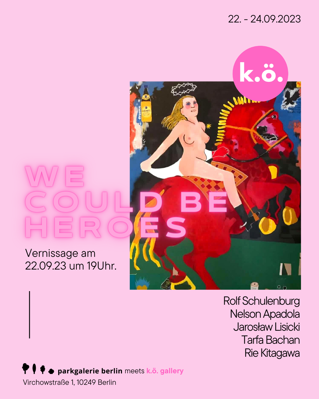Ausstellung WE COULD BE HEROES